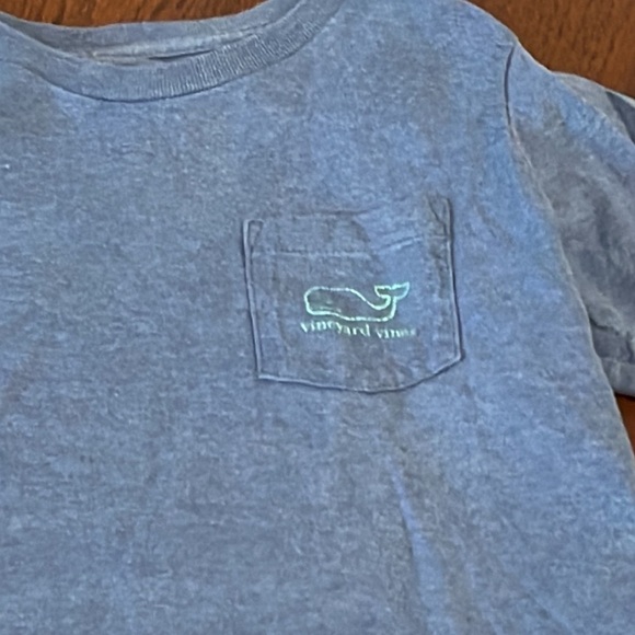 Vineyard Vines Boys Blue Short Sleeve T-Short Size 5 - Picture 2 of 5